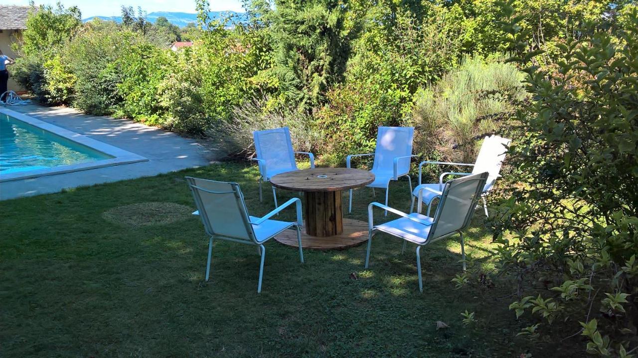 Chambres Et Table L' Echappee Bouvesse-Quirieu Eksteriør billede